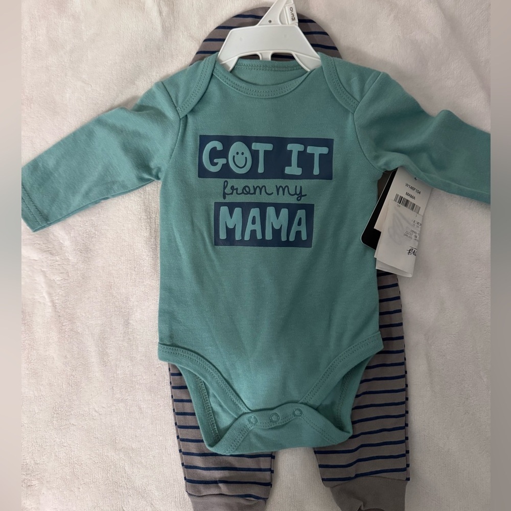 3pc 0-3M outfit set